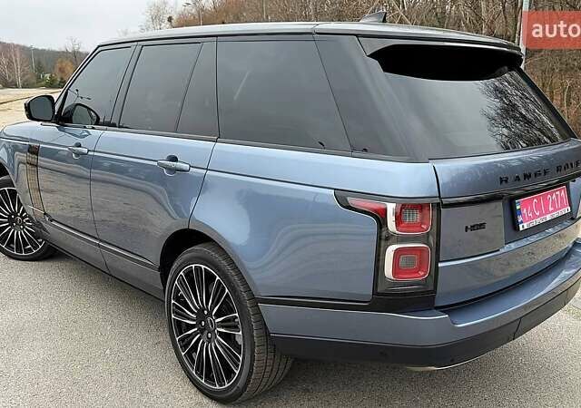Серый Ленд Ровер Рендж Ровер, объемом двигателя 3 л и пробегом 37 тыс. км за 53900 $, фото 8 на Automoto.ua