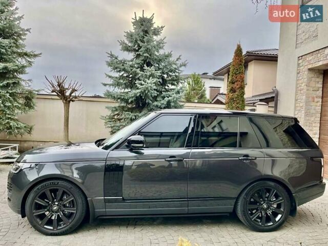 Серый Ленд Ровер Рендж Ровер, объемом двигателя 4.37 л и пробегом 48 тыс. км за 95000 $, фото 28 на Automoto.ua