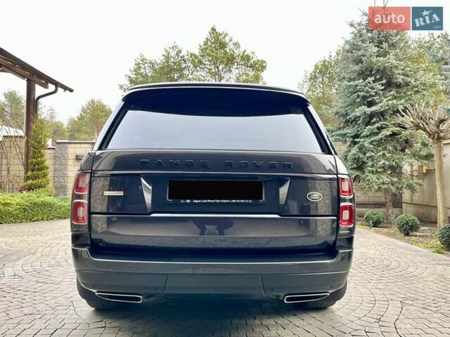 Серый Ленд Ровер Рендж Ровер, объемом двигателя 4.37 л и пробегом 48 тыс. км за 95000 $, фото 14 на Automoto.ua