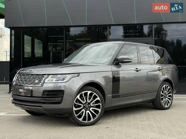 Ленд Ровер Рендж Ровер 2019 в Киеве на Automoto.ua Серый Ленд Ровер Рендж Ровер, объемом двигателя 2.99 л и пробегом 114 тыс. км за 58300 $, фото 2 на Automoto.ua