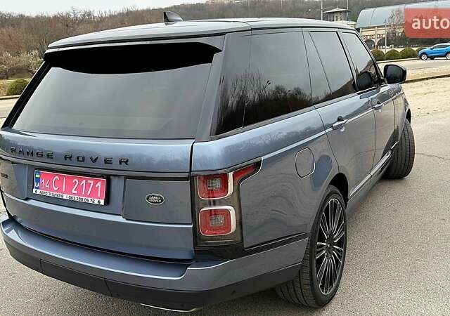Серый Ленд Ровер Рендж Ровер, объемом двигателя 3 л и пробегом 37 тыс. км за 53900 $, фото 12 на Automoto.ua
