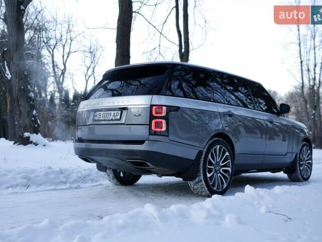 Серый Ленд Ровер Рендж Ровер, объемом двигателя 3 л и пробегом 125 тыс. км за 69000 $, фото 8 на Automoto.ua