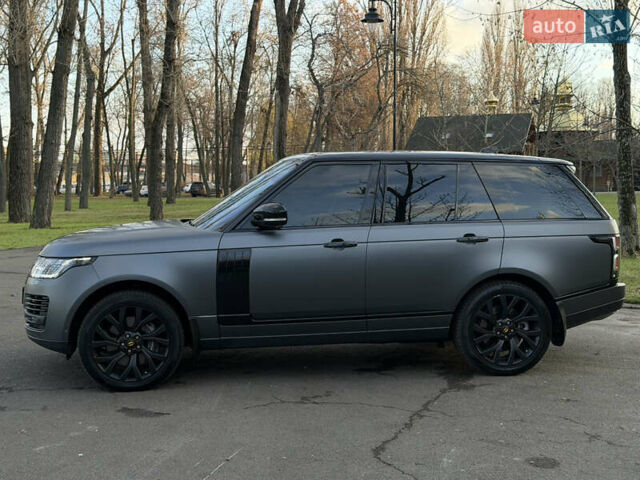 Серый Ленд Ровер Рендж Ровер, объемом двигателя 4.37 л и пробегом 110 тыс. км за 86000 $, фото 2 на Automoto.ua
