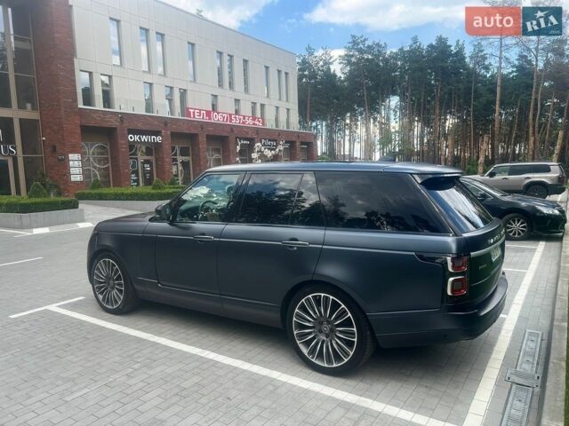 Сірий Ленд Ровер Рендж Ровер, об'ємом двигуна 4.37 л та пробігом 160 тис. км за 67000 $, фото 30 на Automoto.ua