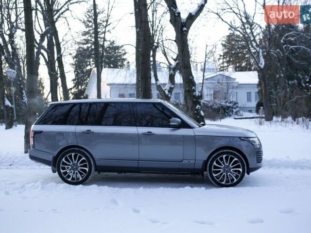 Серый Ленд Ровер Рендж Ровер, объемом двигателя 3 л и пробегом 125 тыс. км за 69000 $, фото 6 на Automoto.ua
