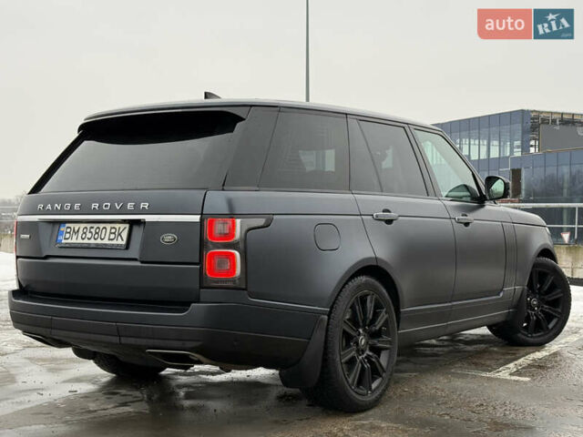 Серый Ленд Ровер Рендж Ровер, объемом двигателя 4.4 л и пробегом 183 тыс. км за 64000 $, фото 1 на Automoto.ua