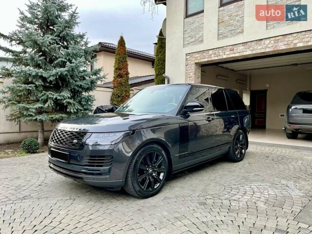 Серый Ленд Ровер Рендж Ровер, объемом двигателя 4.37 л и пробегом 48 тыс. км за 95000 $, фото 1 на Automoto.ua