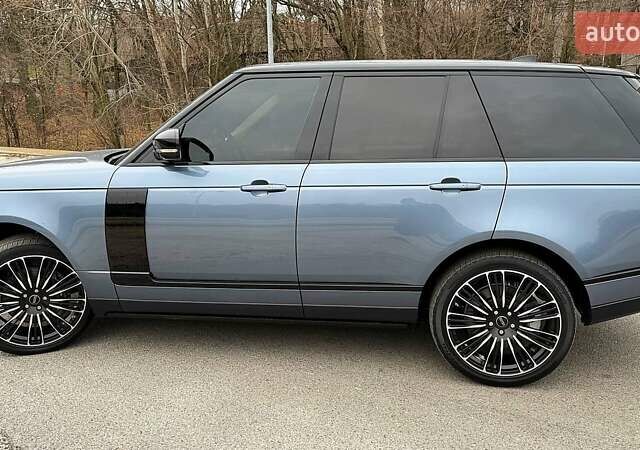 Серый Ленд Ровер Рендж Ровер, объемом двигателя 3 л и пробегом 37 тыс. км за 53900 $, фото 5 на Automoto.ua