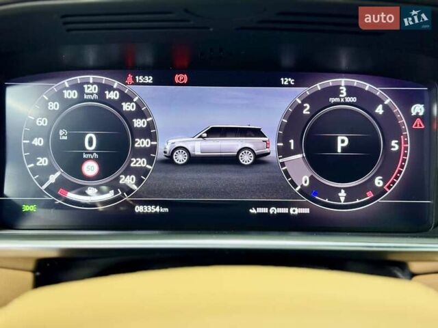 Ленд Ровер Рендж Ровер 2020 в Киеве на Automoto.ua Серый Ленд Ровер Рендж Ровер, объемом двигателя 4.37 л и пробегом 83 тыс. км за 89000 $, фото 25 на Automoto.ua