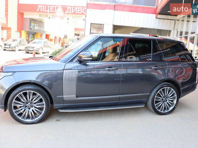 Серый Ленд Ровер Рендж Ровер, объемом двигателя 4.4 л и пробегом 93 тыс. км за 99900 $, фото 9 на Automoto.ua