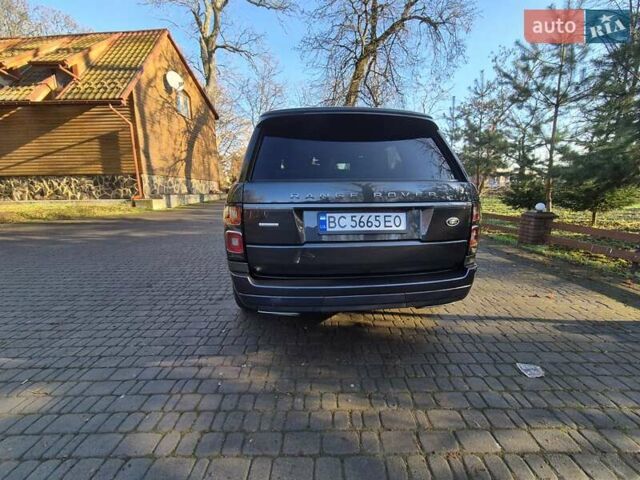 Сірий Ленд Ровер Рендж Ровер, об'ємом двигуна 4.37 л та пробігом 255 тис. км за 70000 $, фото 12 на Automoto.ua