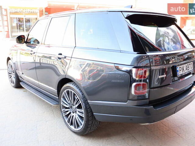 Серый Ленд Ровер Рендж Ровер, объемом двигателя 4.4 л и пробегом 93 тыс. км за 99900 $, фото 6 на Automoto.ua