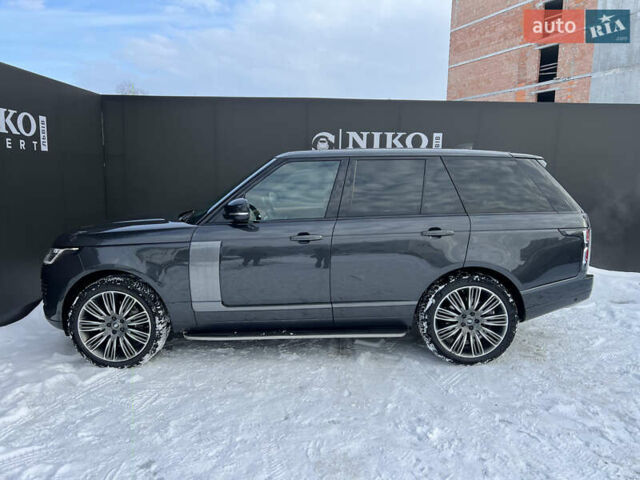 Серый Ленд Ровер Рендж Ровер, объемом двигателя 4.37 л и пробегом 94 тыс. км за 103000 $, фото 4 на Automoto.ua