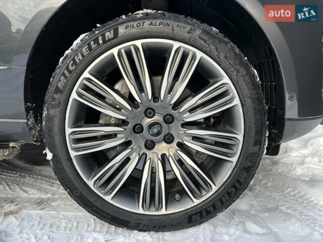 Серый Ленд Ровер Рендж Ровер, объемом двигателя 4.37 л и пробегом 94 тыс. км за 103000 $, фото 15 на Automoto.ua