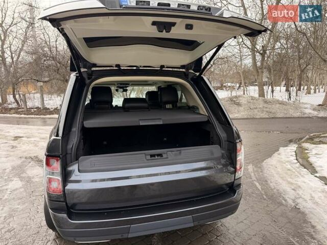 Сірий Ленд Ровер Рендж Ровер, об'ємом двигуна 4.37 л та пробігом 127 тис. км за 73000 $, фото 12 на Automoto.ua