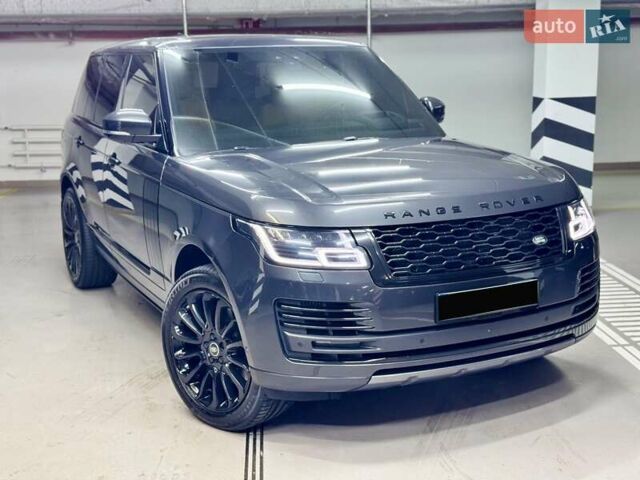 Ленд Ровер Рендж Ровер 2020 в Киеве на Automoto.ua Серый Ленд Ровер Рендж Ровер, объемом двигателя 4.37 л и пробегом 83 тыс. км за 89000 $, фото 2 на Automoto.ua