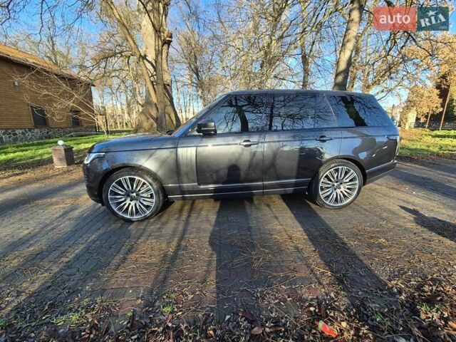 Сірий Ленд Ровер Рендж Ровер, об'ємом двигуна 4.37 л та пробігом 255 тис. км за 70000 $, фото 35 на Automoto.ua