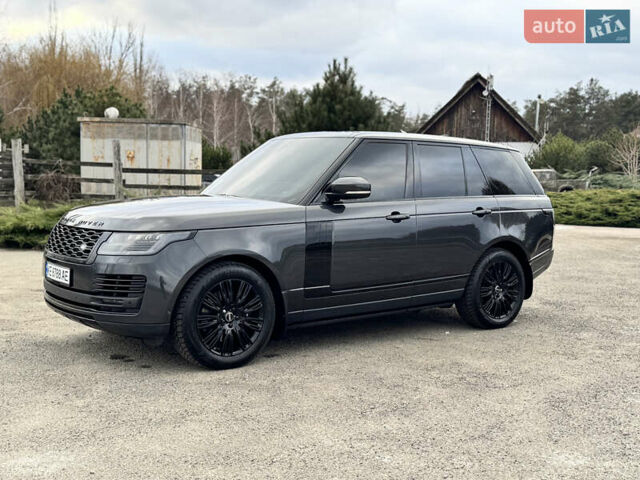 Серый Ленд Ровер Рендж Ровер, объемом двигателя 4.37 л и пробегом 90 тыс. км за 84500 $, фото 12 на Automoto.ua