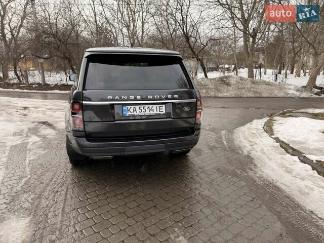 Сірий Ленд Ровер Рендж Ровер, об'ємом двигуна 4.37 л та пробігом 127 тис. км за 73000 $, фото 2 на Automoto.ua