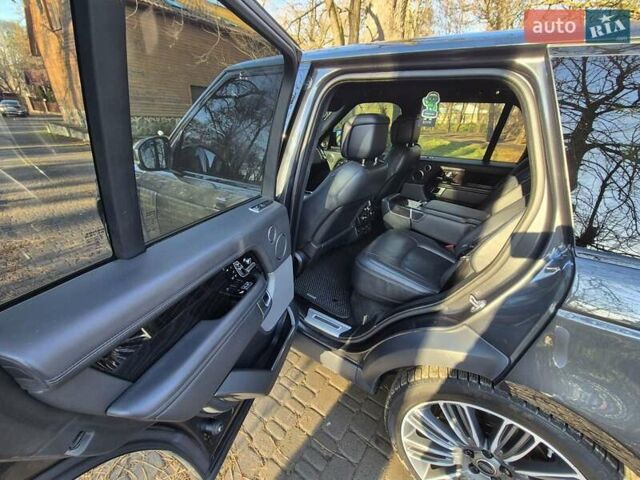 Сірий Ленд Ровер Рендж Ровер, об'ємом двигуна 4.37 л та пробігом 255 тис. км за 70000 $, фото 34 на Automoto.ua