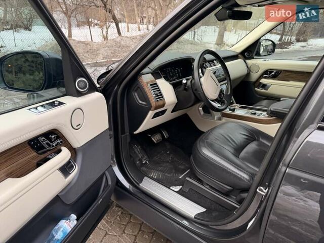 Сірий Ленд Ровер Рендж Ровер, об'ємом двигуна 4.37 л та пробігом 127 тис. км за 73000 $, фото 6 на Automoto.ua