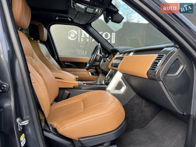 Серый Ленд Ровер Рендж Ровер, объемом двигателя 4.37 л и пробегом 94 тыс. км за 103000 $, фото 33 на Automoto.ua