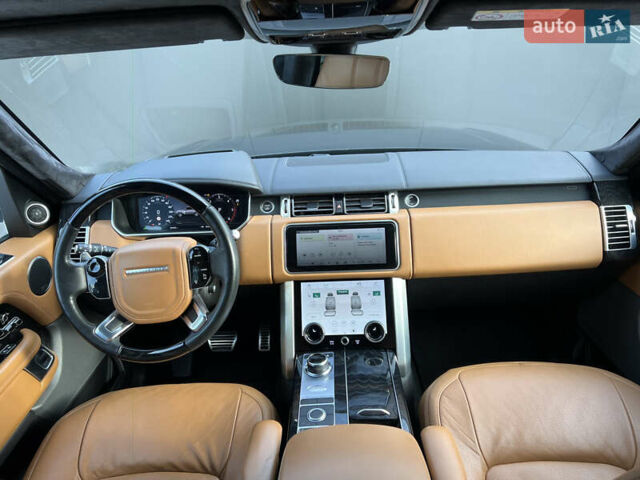 Серый Ленд Ровер Рендж Ровер, объемом двигателя 4.37 л и пробегом 94 тыс. км за 103000 $, фото 16 на Automoto.ua