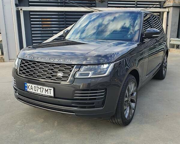 Серый Ленд Ровер Рендж Ровер, объемом двигателя 4.37 л и пробегом 110 тыс. км за 80000 $, фото 4 на Automoto.ua