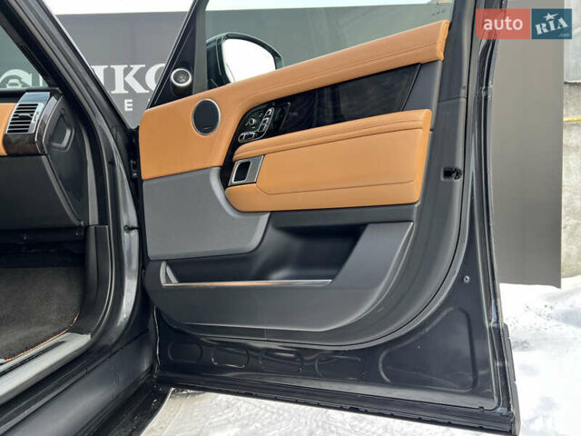 Серый Ленд Ровер Рендж Ровер, объемом двигателя 4.37 л и пробегом 94 тыс. км за 103000 $, фото 38 на Automoto.ua