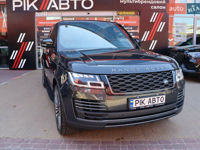 Серый Ленд Ровер Рендж Ровер, объемом двигателя 4.4 л и пробегом 93 тыс. км за 99900 $, фото 1 на Automoto.ua