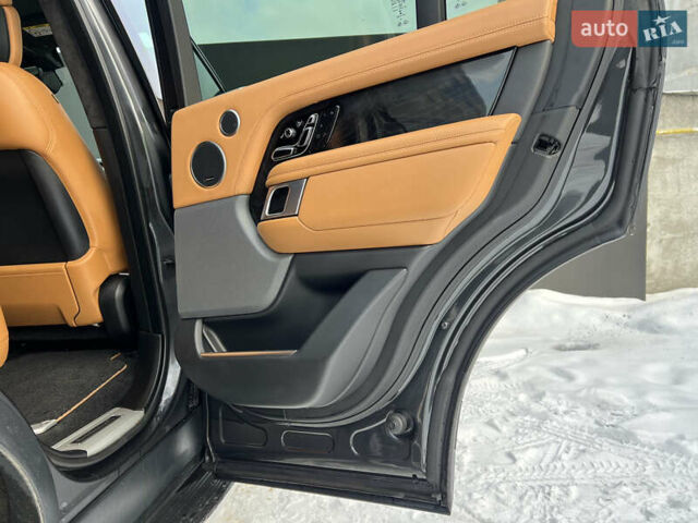 Серый Ленд Ровер Рендж Ровер, объемом двигателя 4.37 л и пробегом 94 тыс. км за 103000 $, фото 39 на Automoto.ua