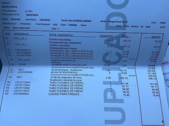 Серый Ленд Ровер Рендж Ровер, объемом двигателя 5 л и пробегом 117 тыс. км за 95000 $, фото 65 на Automoto.ua