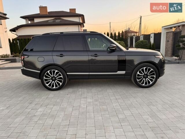 Серый Ленд Ровер Рендж Ровер, объемом двигателя 2.99 л и пробегом 112 тыс. км за 65000 $, фото 3 на Automoto.ua