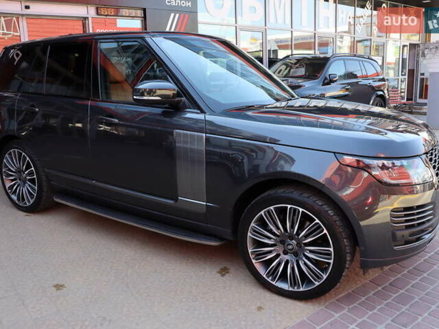 Серый Ленд Ровер Рендж Ровер, объемом двигателя 4.4 л и пробегом 93 тыс. км за 99900 $, фото 5 на Automoto.ua