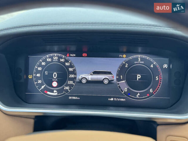 Серый Ленд Ровер Рендж Ровер, объемом двигателя 4.37 л и пробегом 90 тыс. км за 84500 $, фото 47 на Automoto.ua