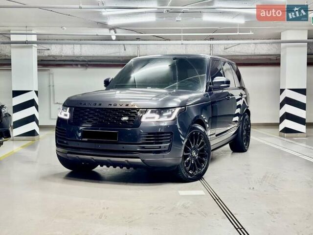 Ленд Ровер Рендж Ровер 2020 в Киеве на Automoto.ua Серый Ленд Ровер Рендж Ровер, объемом двигателя 4.37 л и пробегом 83 тыс. км за 89000 $, фото 5 на Automoto.ua