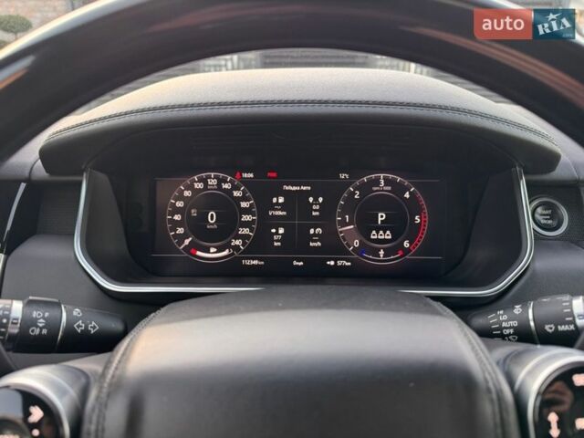 Серый Ленд Ровер Рендж Ровер, объемом двигателя 2.99 л и пробегом 112 тыс. км за 65000 $, фото 12 на Automoto.ua