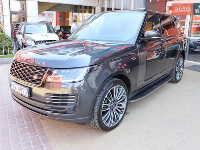 Серый Ленд Ровер Рендж Ровер, объемом двигателя 4.4 л и пробегом 93 тыс. км за 99900 $, фото 2 на Automoto.ua