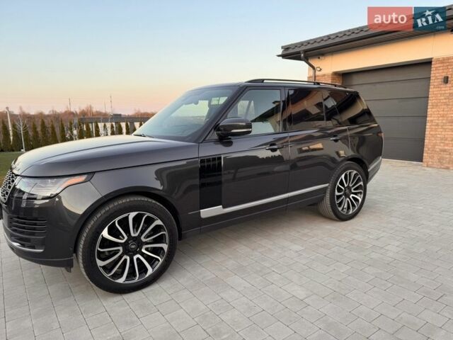 Серый Ленд Ровер Рендж Ровер, объемом двигателя 2.99 л и пробегом 112 тыс. км за 65000 $, фото 8 на Automoto.ua