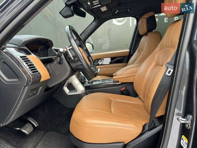 Серый Ленд Ровер Рендж Ровер, объемом двигателя 4.37 л и пробегом 94 тыс. км за 103000 $, фото 25 на Automoto.ua