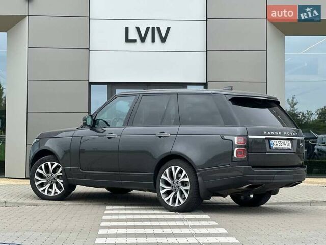 Ленд Ровер Рендж Ровер 2020 в Львове на Automoto.ua Серый Ленд Ровер Рендж Ровер, объемом двигателя 4.37 л и пробегом 124 тыс. км за 75000 $, фото 4 на Automoto.ua