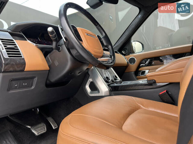 Серый Ленд Ровер Рендж Ровер, объемом двигателя 4.37 л и пробегом 94 тыс. км за 103000 $, фото 26 на Automoto.ua