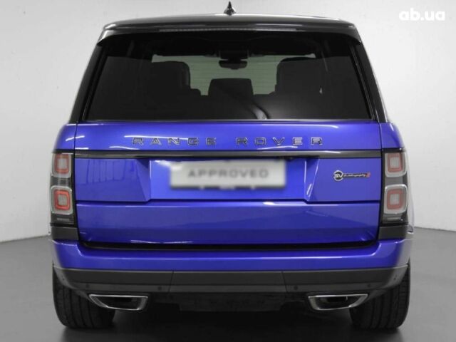 Синий Ленд Ровер Рендж Ровер, объемом двигателя 0 л и пробегом 6 тыс. км за 89700 $, фото 7 на Automoto.ua