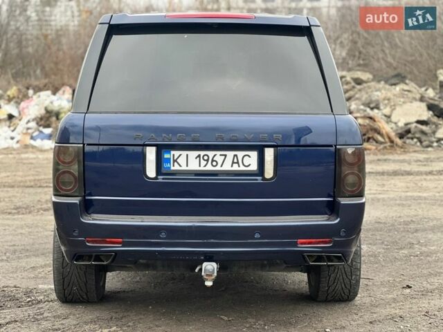 Синий Ленд Ровер Рендж Ровер, объемом двигателя 4.4 л и пробегом 299 тыс. км за 7300 $, фото 6 на Automoto.ua