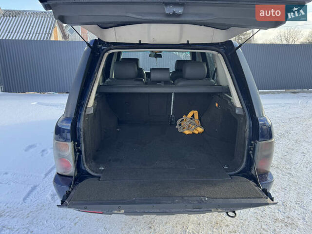 Синий Ленд Ровер Рендж Ровер, объемом двигателя 2.93 л и пробегом 364 тыс. км за 8500 $, фото 15 на Automoto.ua