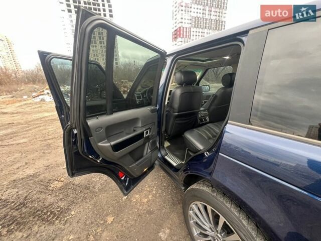 Синий Ленд Ровер Рендж Ровер, объемом двигателя 4.4 л и пробегом 299 тыс. км за 7300 $, фото 12 на Automoto.ua