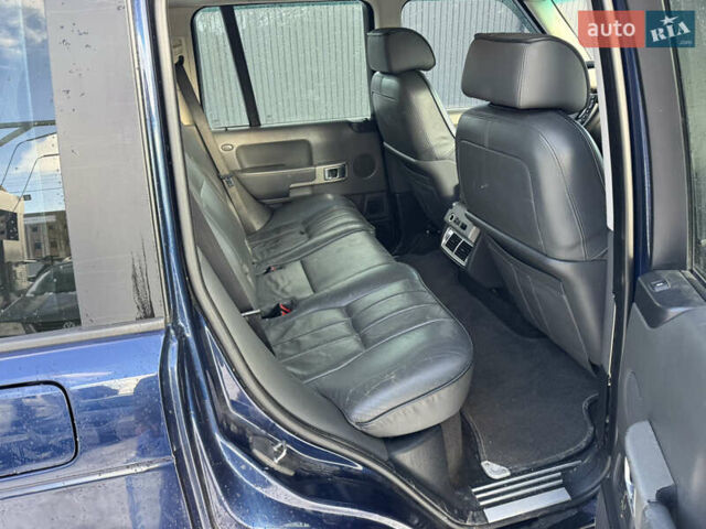 Синий Ленд Ровер Рендж Ровер, объемом двигателя 2.93 л и пробегом 364 тыс. км за 8500 $, фото 9 на Automoto.ua