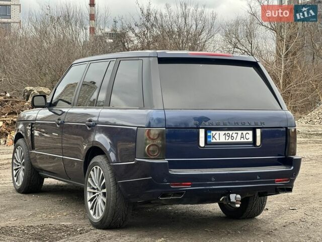 Синий Ленд Ровер Рендж Ровер, объемом двигателя 4.4 л и пробегом 299 тыс. км за 7300 $, фото 5 на Automoto.ua