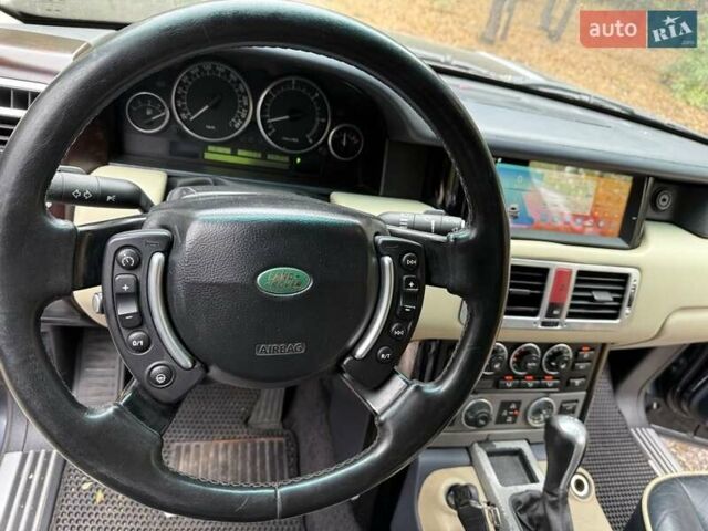 Синій Ленд Ровер Рендж Ровер, об'ємом двигуна 2.93 л та пробігом 389 тис. км за 10000 $, фото 10 на Automoto.ua