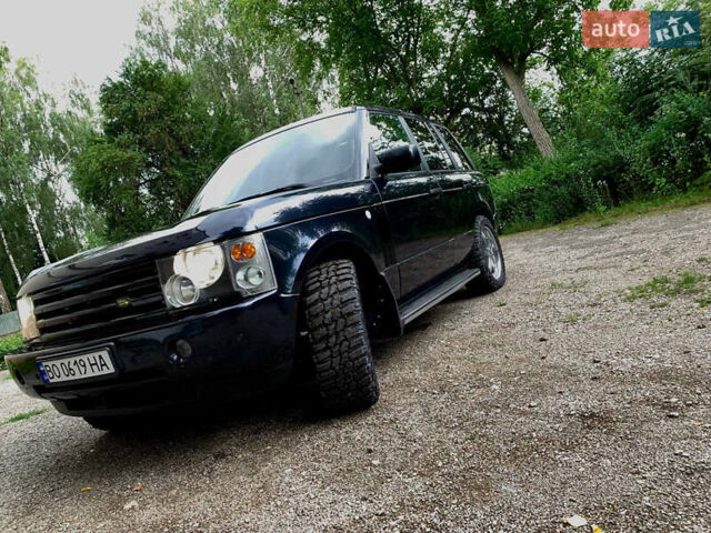 Ленд Ровер Рендж Ровер 2003 в Черткове на Automoto.ua Синий Ленд Ровер Рендж Ровер, объемом двигателя 2.9 л и пробегом 365 тыс. км за 9999 $, фото 4 на Automoto.ua